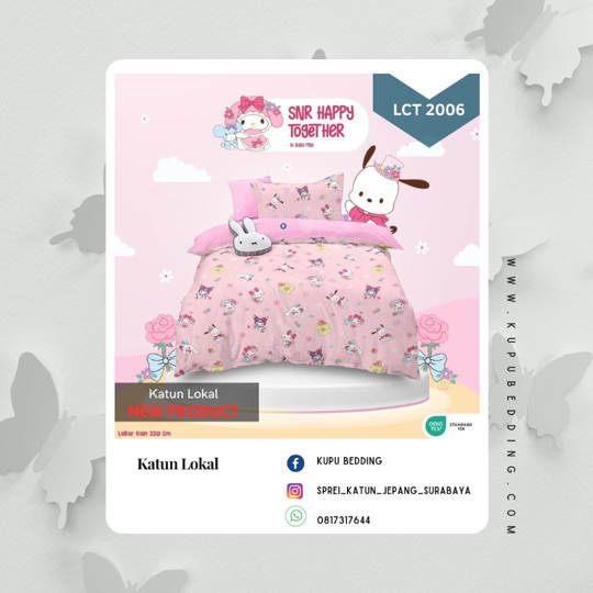 sprei katun lokal  LCT 2006