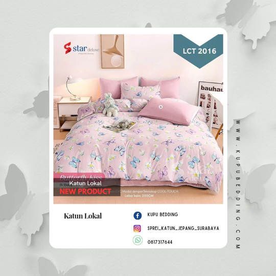 sprei katun lokal  LCT 2016