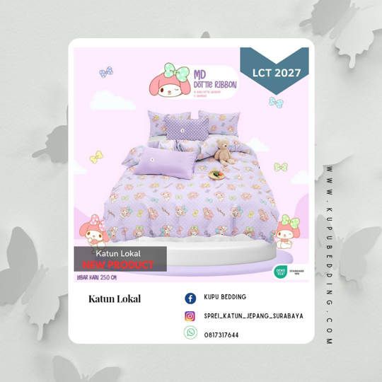 sprei katun lokal  LCT 2027