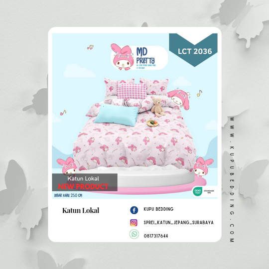 sprei katun lokal LCT 2036