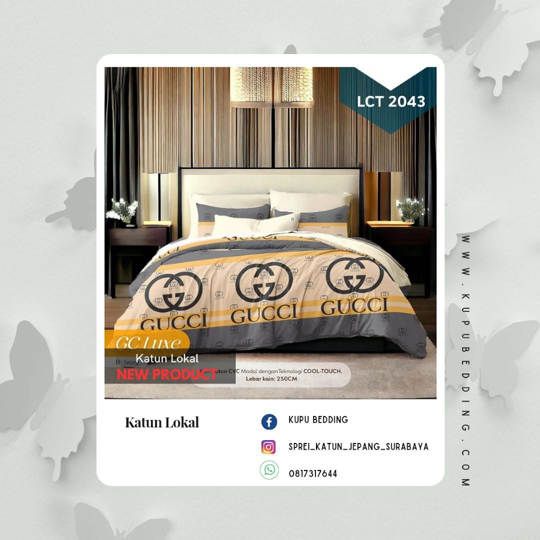 sprei katun lokal LCT 2043