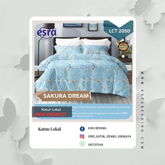 sprei katun lokal LCT 2050