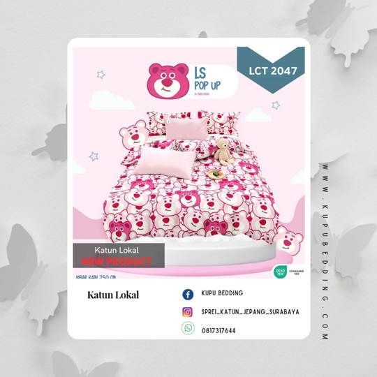 sprei katun lokal LCT 2047