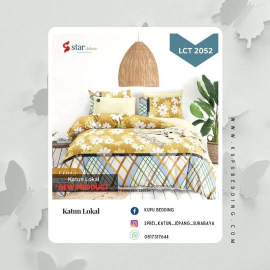 sprei katun lokal LCT 2052