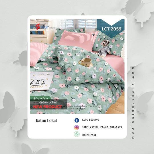 sprei katun lokal LCT 2059