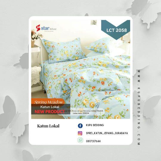 sprei katun lokal LCT 2058