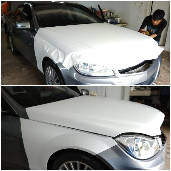 Wrapping sticker mobil panggilan