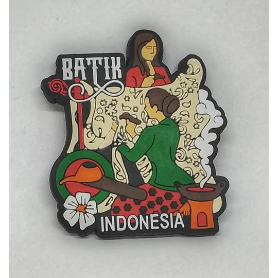 Magnet kulkas batik 