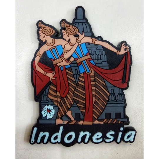 Magnet kulkas tari jawa 