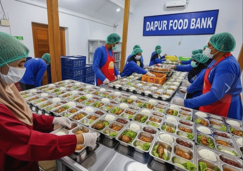 Dari Dapur Negara ke Meja Rakyat , Mengapa Indonesia Butuh Food Bank MBG Sekarang Juga