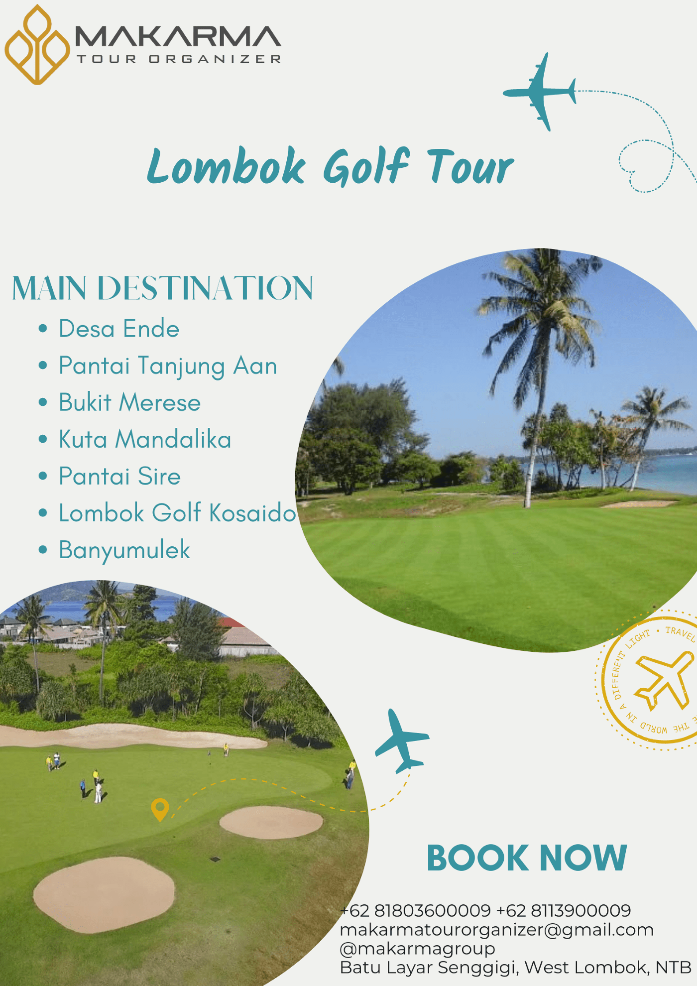 Lombok Golf Tour