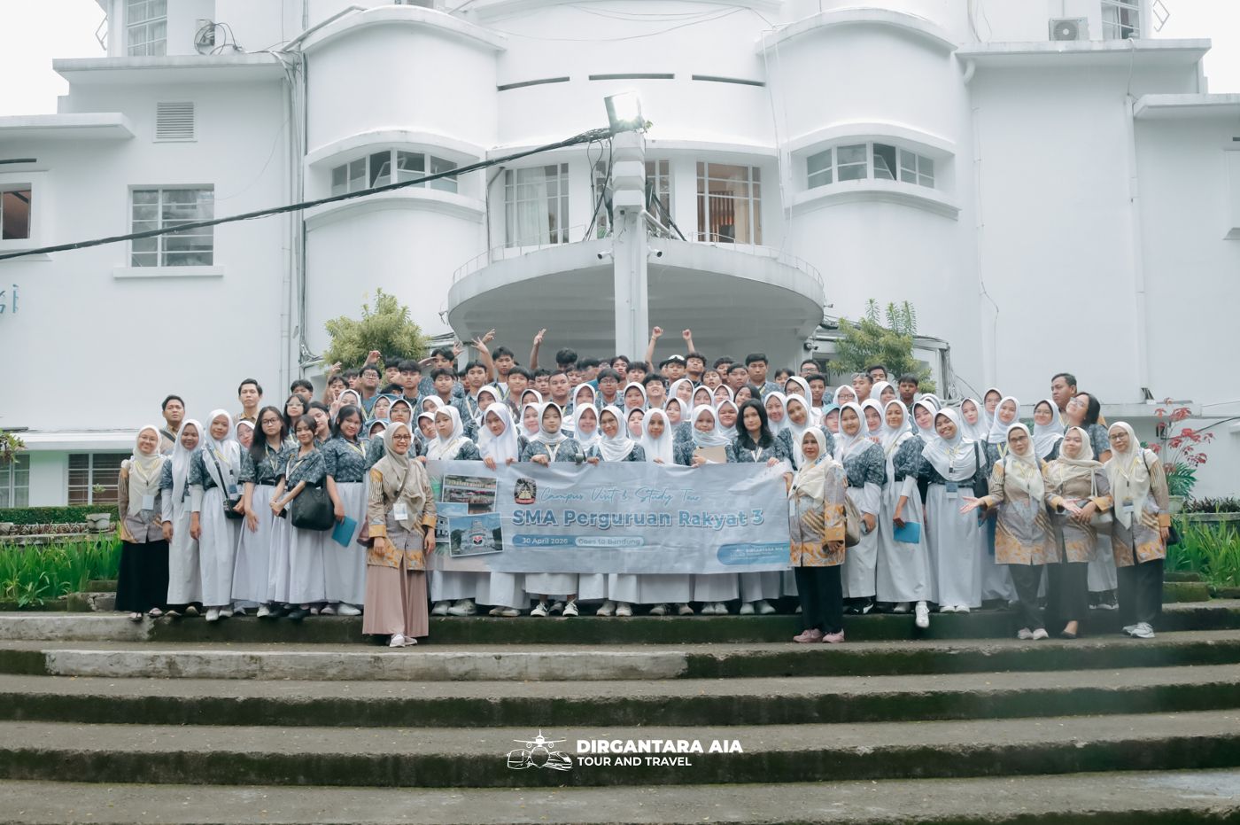 SMA Perguruan Rakyat 3 Jakarta Timur Gelar Kunjungan Kampus ke Bandung Jawa Barat Tahun 2026