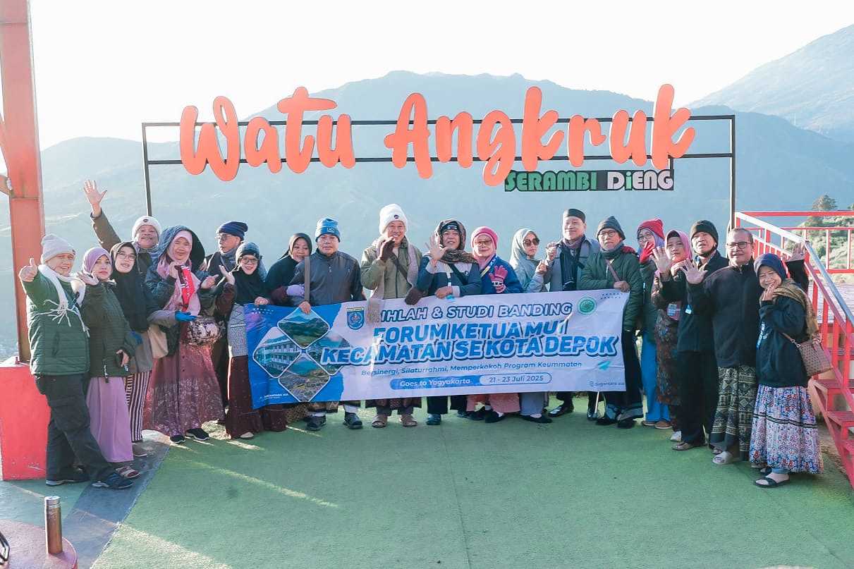 Forum Ketua MUI Kecamatan Se Kota Depok Gelar Studi Banding dan Rihlah Ke Yogyakarta 