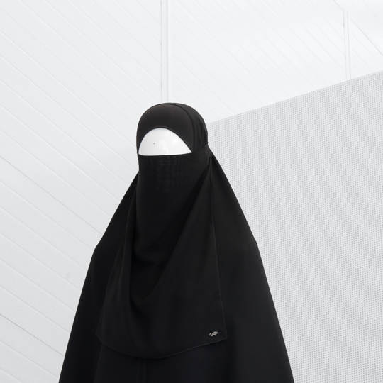 Saliha Niqab Silver2021
