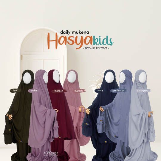 Mukena Hasya Kids by Al Hauraa