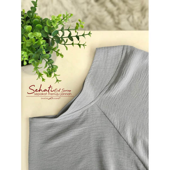 Sehati Chic Khimar With Shafa Silver Label