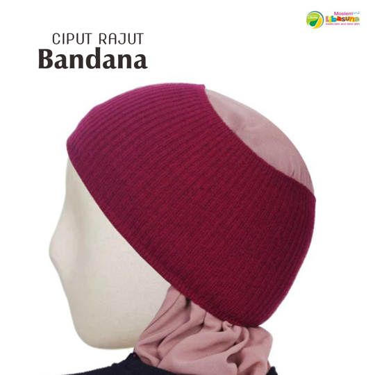 Ciput Rajut Bandana