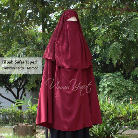 Khimar Safar Tipe 2 - Purdah Oval