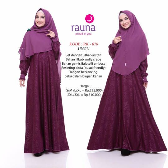 RAUNA UNGU RK076