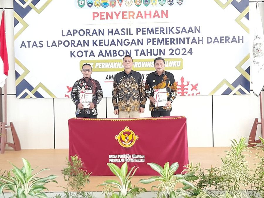 Raih Opni WDP Tahun 2024, Walikota Ambon : Ini Cerminan Serius Pemkot Ambon Kelola Keuangan 