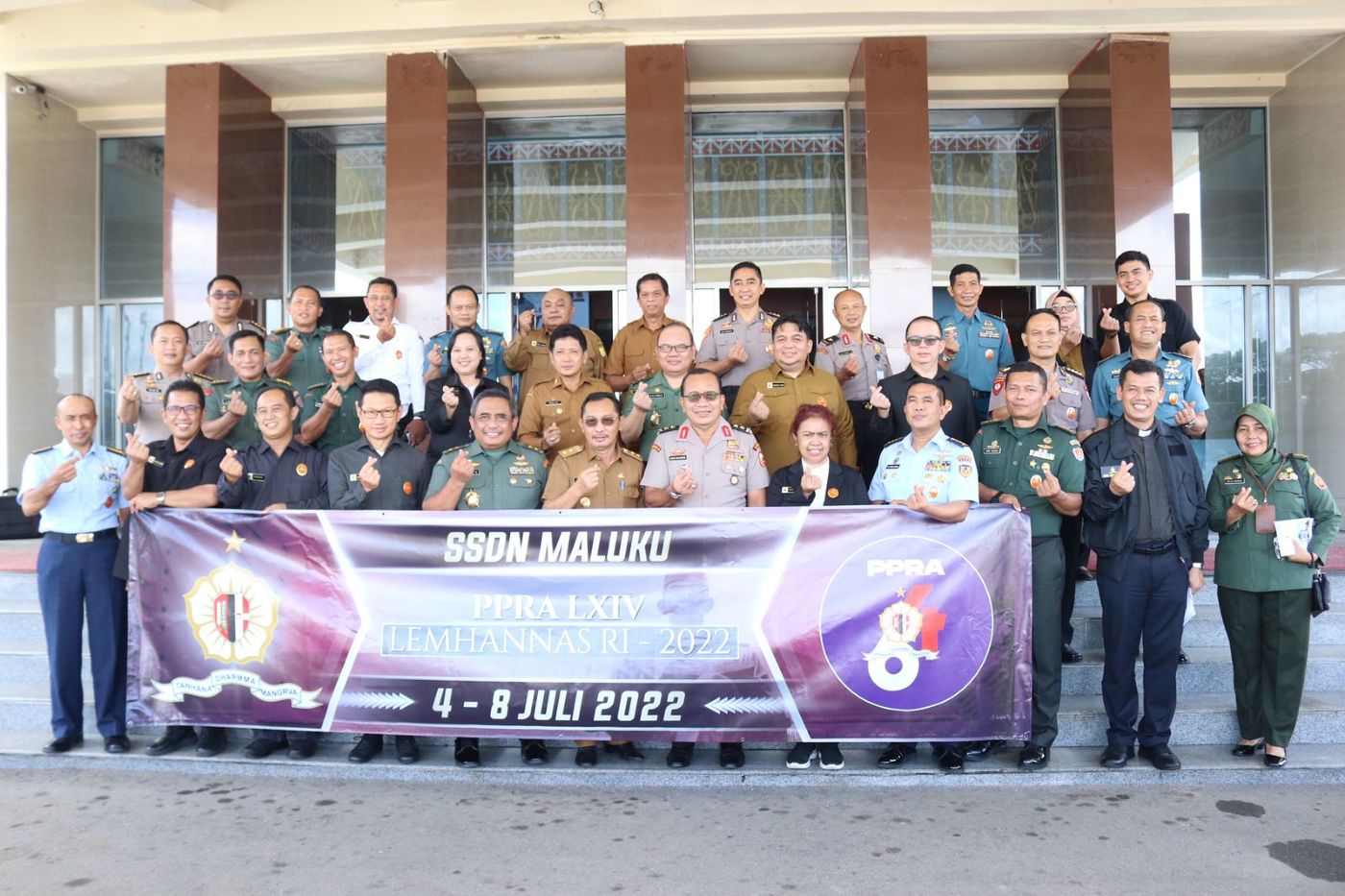 Peserta PPRA LXIV Lemhanas RI Lakukan Studi Strategis Dalam Negeri di Provinsi Maluku