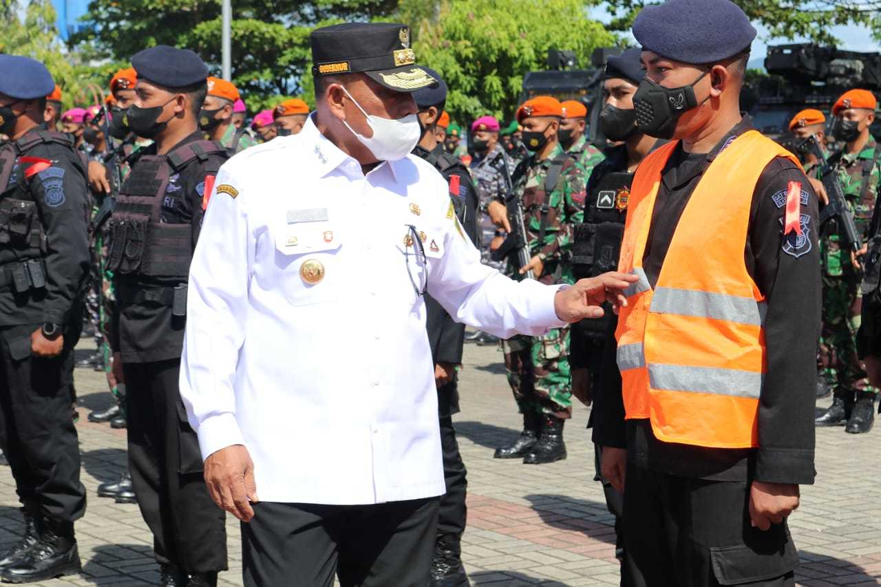 Gubernur MI Pimpin Apel Gelar Pasukan Operasi Ketupat Amankan Lebaran, 3.530 Personel Dikerahkan