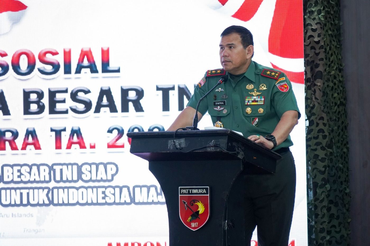 Pangdam : Keluarga Besar TNI Gunakan Hak Pilih Secara Baik dan Bijak