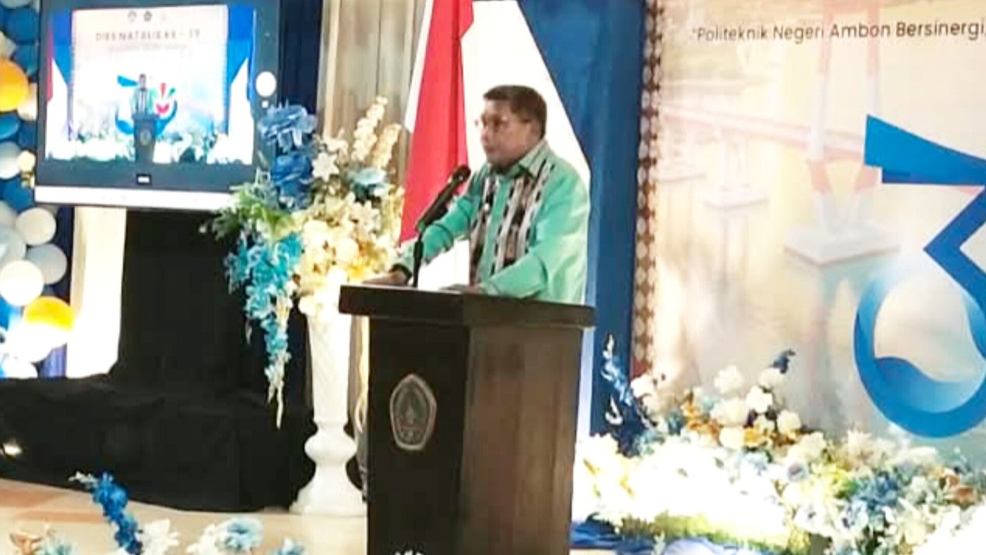 Dies Natalis Polnam, Wali Kota Ambon Tantang Kampus Lawan Sampah