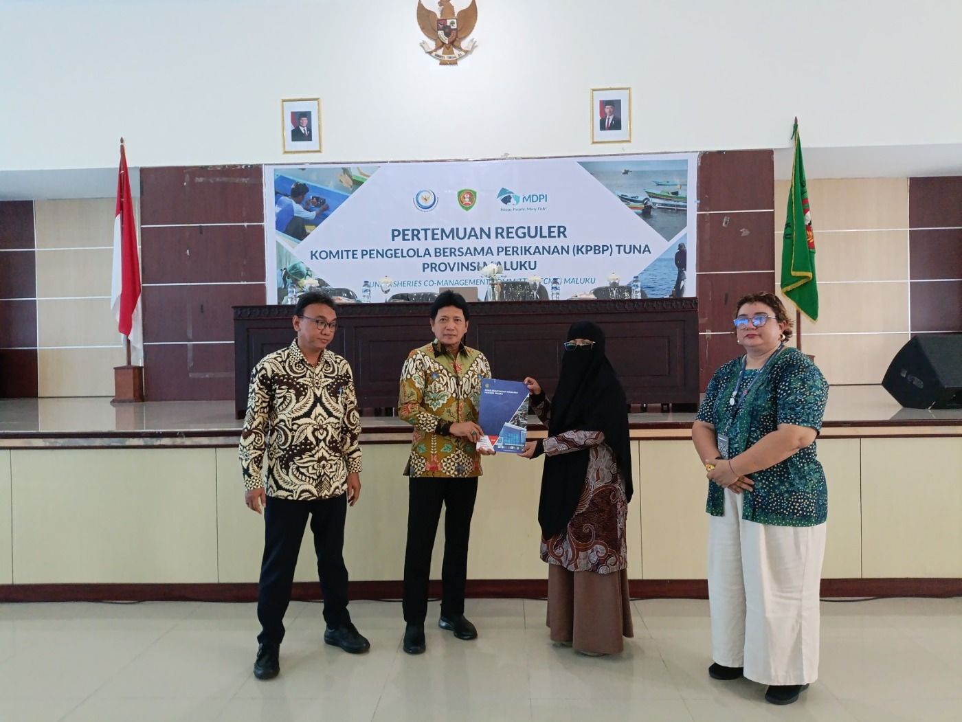 SEKDA BUKA PERTEMUAN REGULER KPBP TUNA PROVINSI MALUKU