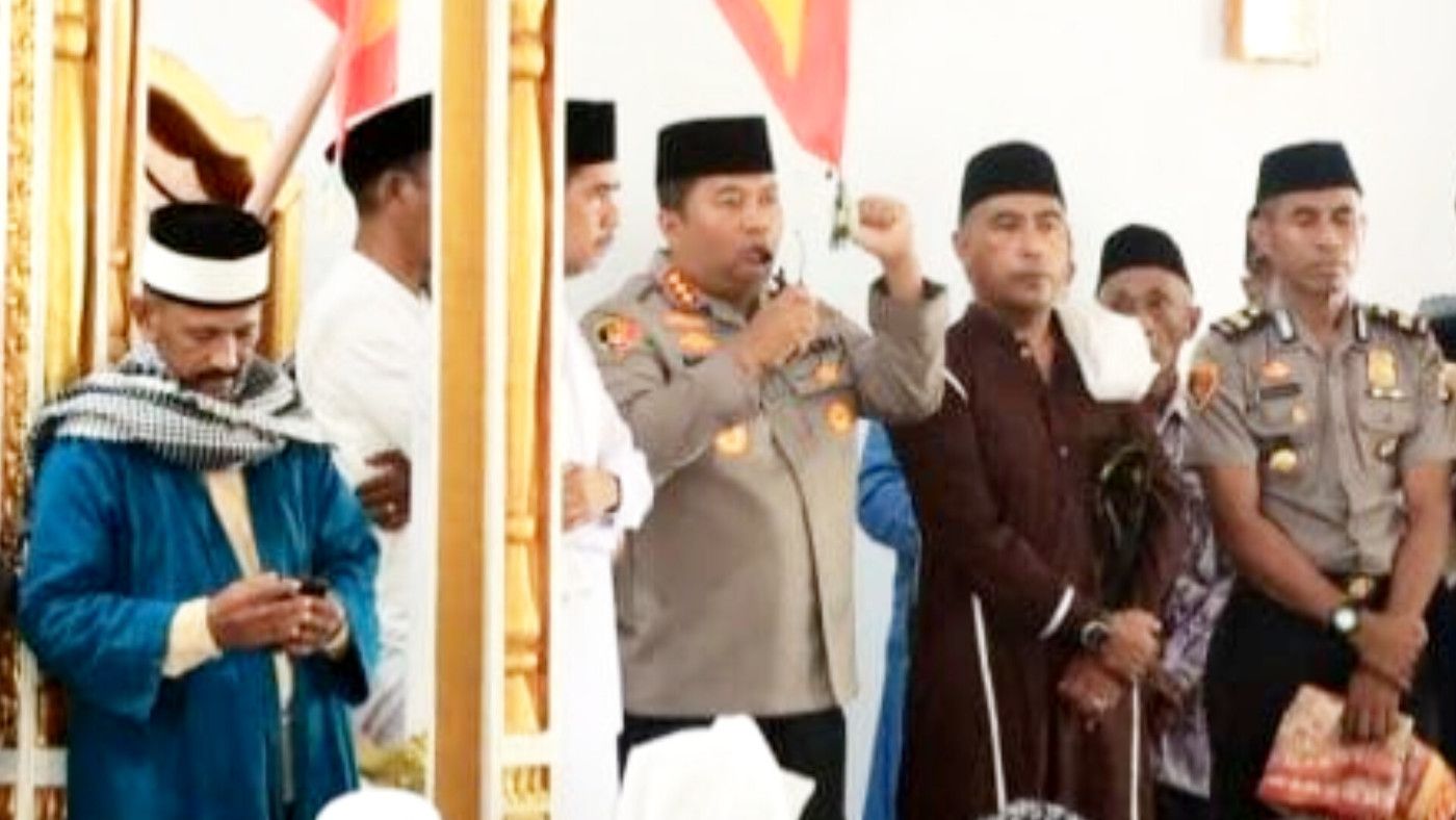 700 Warga Hitu Disorot! Kapolresta Ambon Ajak Perangi Narkoba, Sanksi Adat Disepakati