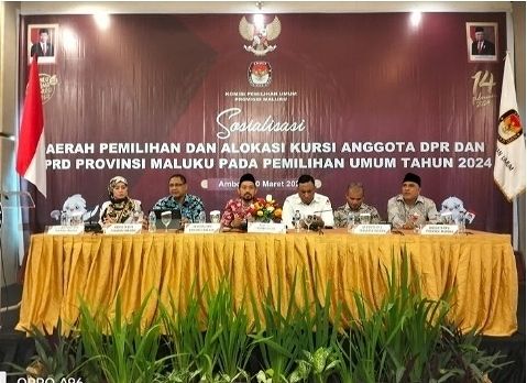 KPU Maluku Gelar Sosialisasi Dapil dan Alokasi Kursi Anggota DPR - DPRD Maluku 