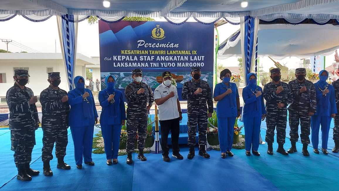 Gubernur Maluku Jemput KASAL TNI AL Yudo Margono di Ambon
