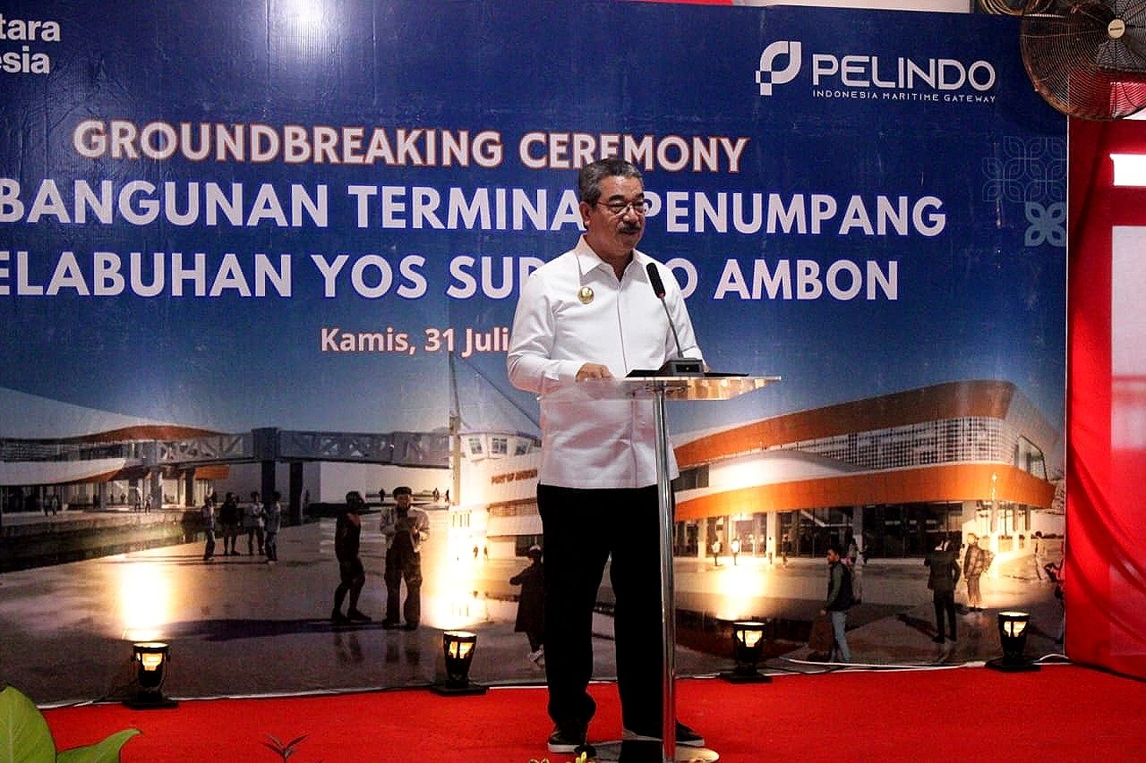 Gubernur Maluku Resmikan Ground breaking Terminal Penumpang Yos Sudarso: Menuju Pelabuhan Modern dan Berstandar Nasional