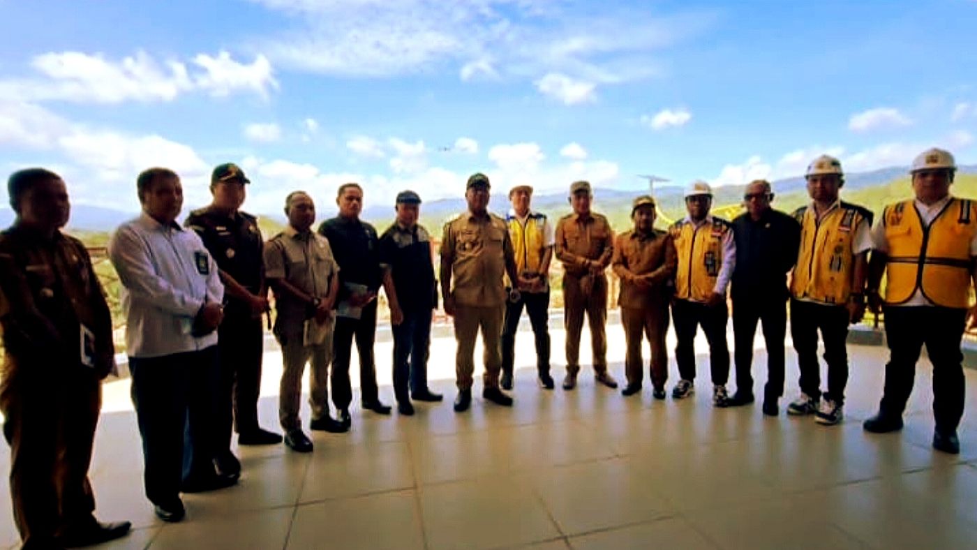 Wagub Maluku Tinjau Bendungan Way Apu, Pastikan Proyek Strategis Nasional Rampung Tepat Waktu