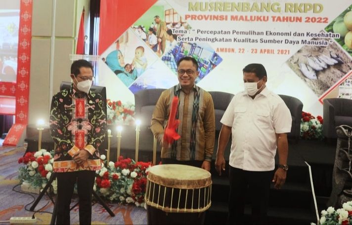 Sekda Buka Musrenbang RKPD Maluku Tahun 2022