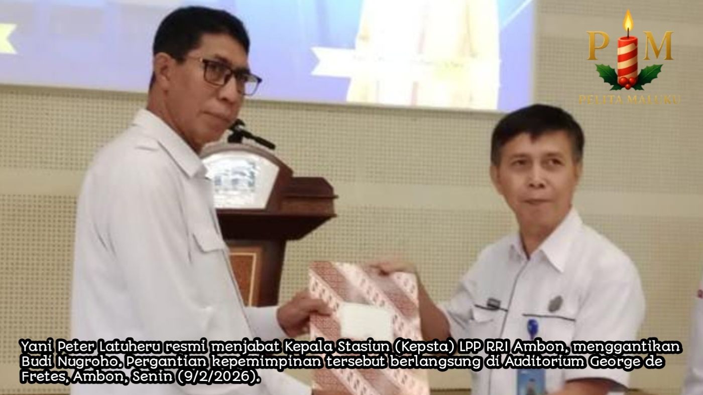 Resmi Pimpin RRI Ambon, Yani Peter Latuheru Fokus Digitalisasi dan Kinerja Layanan Publik
