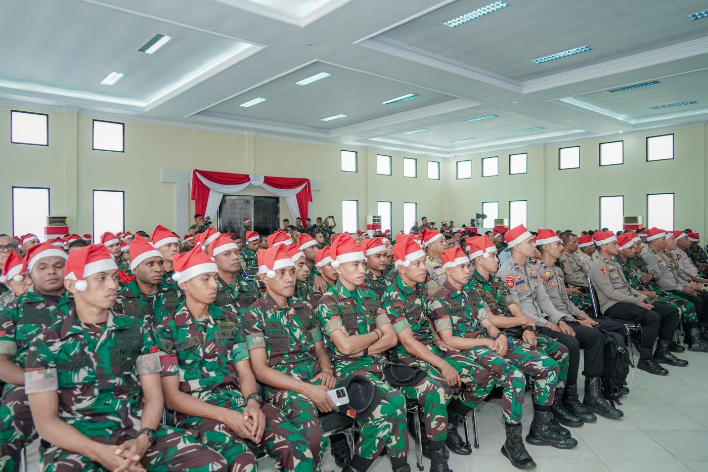 Kodam XV/Pattimura Gelar Natal Bersama 