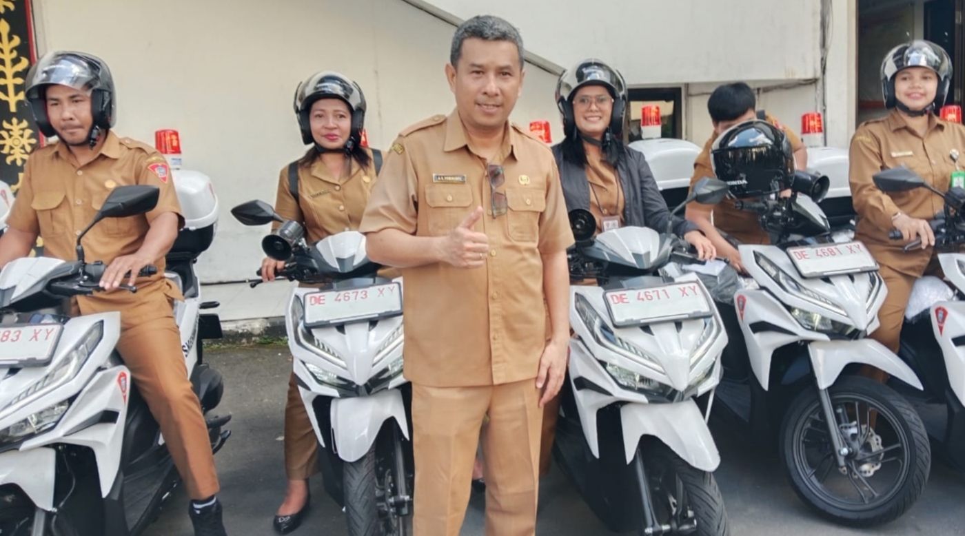 Dinkes Ambon Turunkan 22 Unit Motor Ambulans Keliling