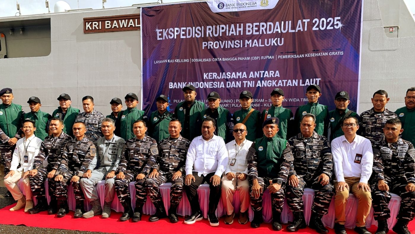 Ekspedisi Rupiah Berdaulat Dilepas, Wagub Maluku: Ini Simbol Kehadiran Negara di Wilayah 3T