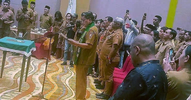 Abas Rumadan Pimpin DPD Lasqi Nusantara Jaya Kota Ambon 2025–2030