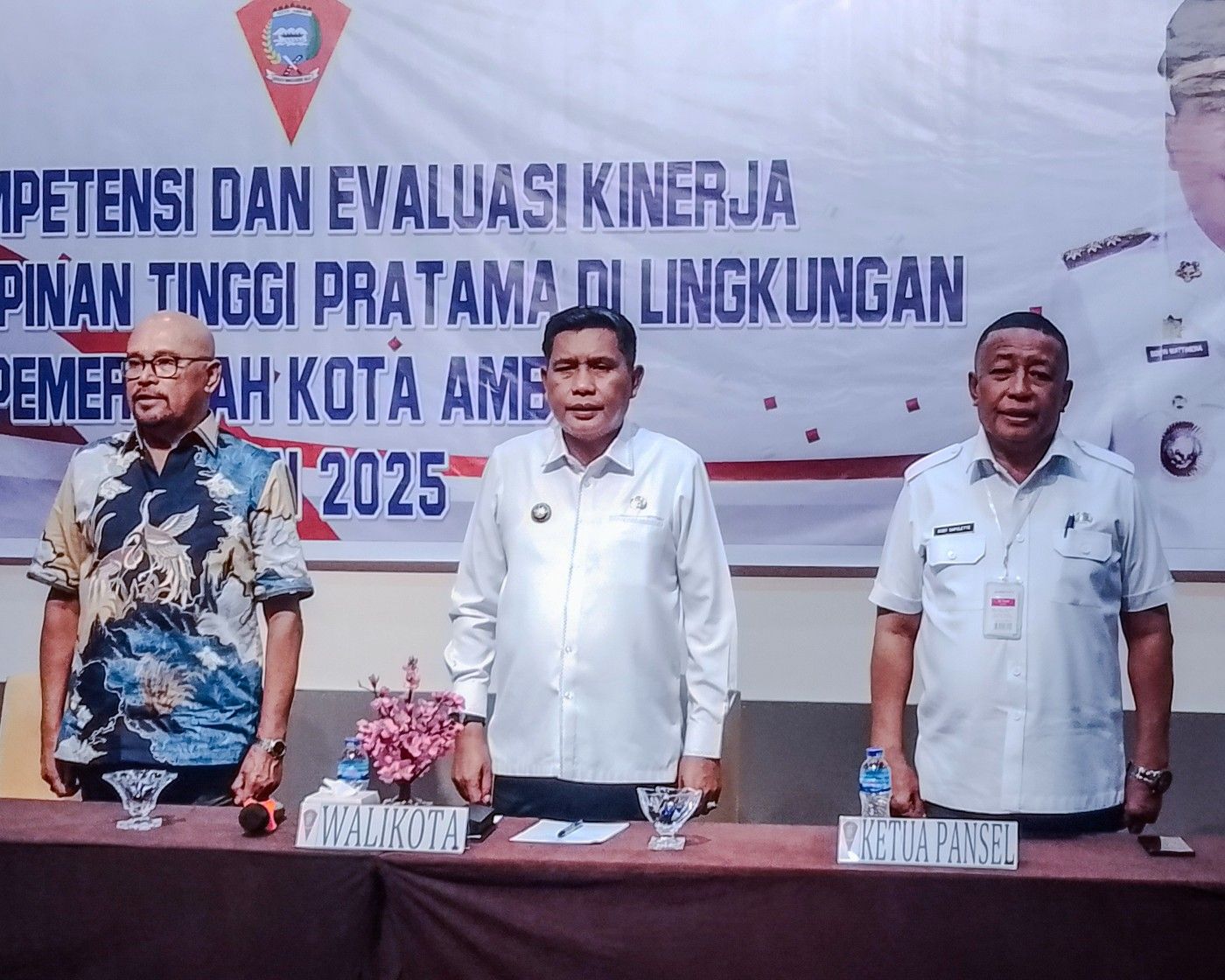 28 Pejabat Tinggi Pratama Pemkot Ambon Ikut Uji Kompetensi dan Evaluasi Kinerja 