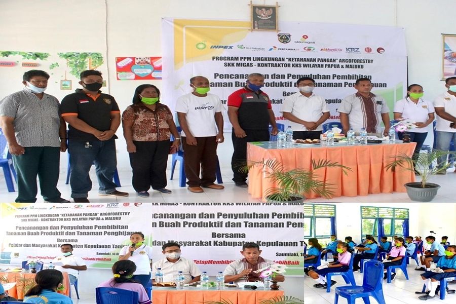 Peringati HPS 2020, SKK Migas – KKKS Maluku Gelar Aksi PPM Lingkungan Bersama Pelajar dan Masyarakat KKT