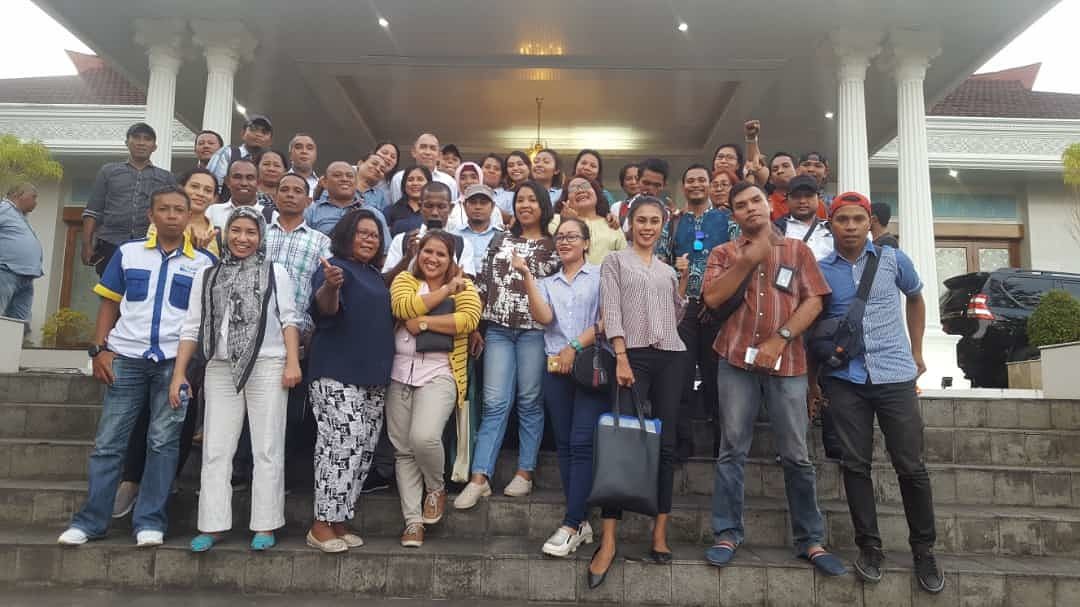 Assagaff - Sahuburua Ucapkan Terima Kasih Bagi Jurnalis Maluku