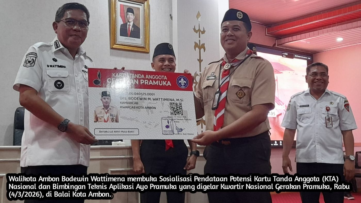 Bodewin: Pramuka Harus Tertib Data dan Melek Teknologi