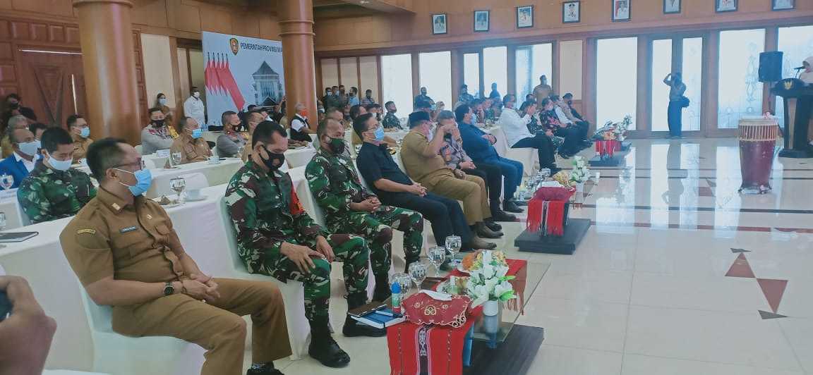 Gubernur Buka Resmi Rapat Gabungan Forkopimda se-Maluku