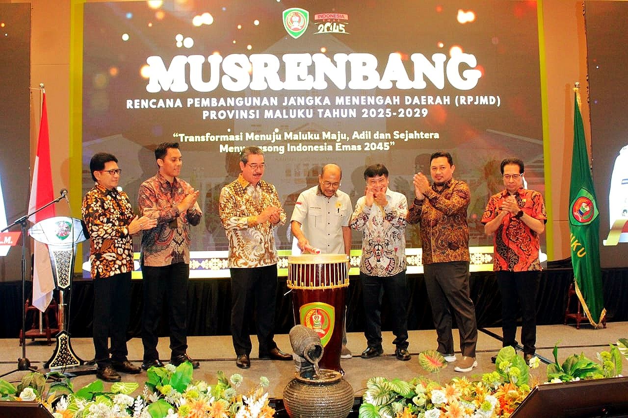 Gubernur Maluku Buka Musrenbang RPJMD 2025–2029: Soroti 7 Misi Pembangunan Menuju Indonesia Emas 2045