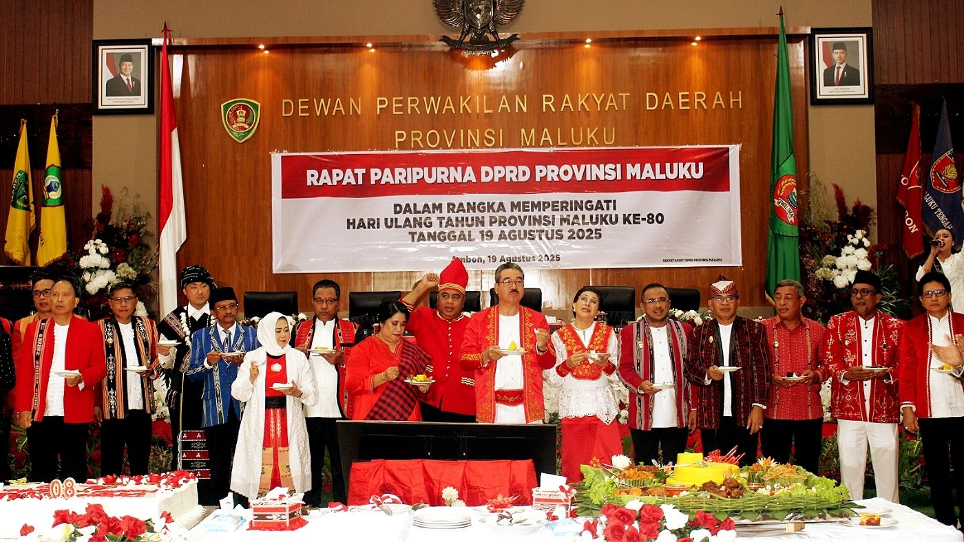 Gubernur Hendrik Lewerissa Tegaskan Harmoni Jadi Fondasi Pembangunan Maluku di HUT ke-80