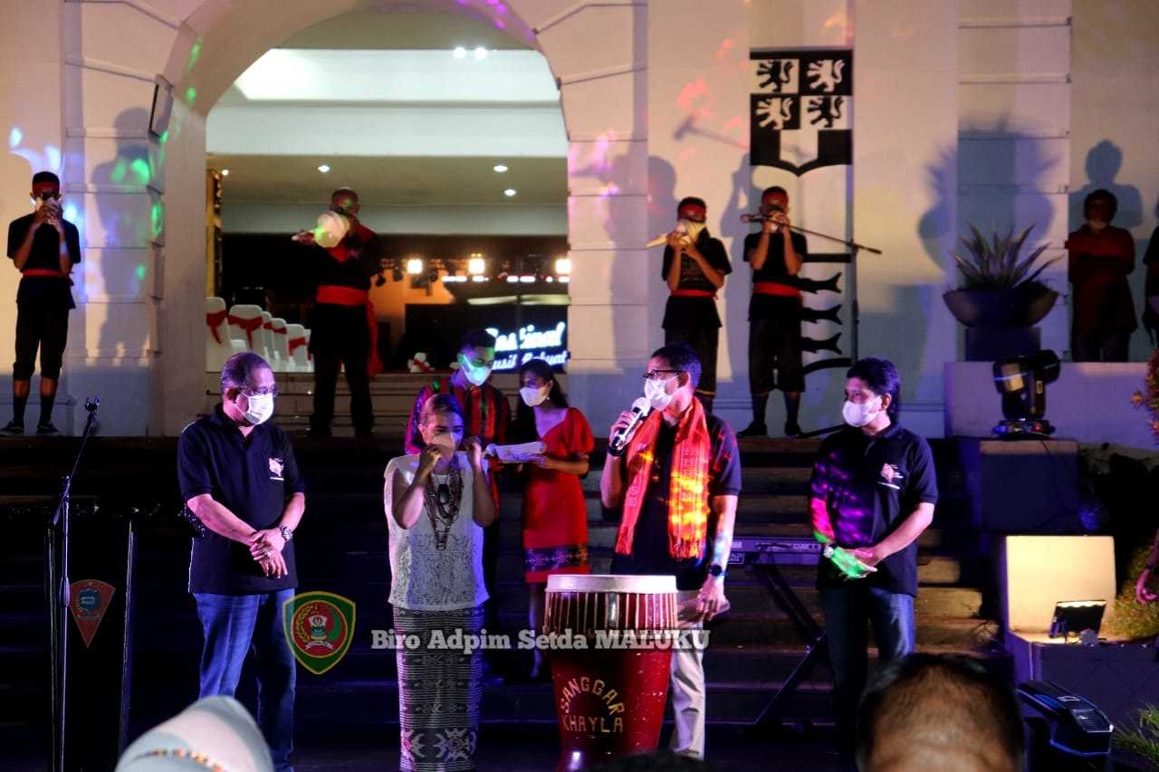 Menteri Sandiaga Uno Buka Festival Musik Rakyat di Kota Ambon