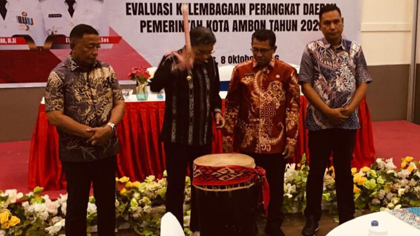 Evaluasi OPD Ambon, Bodewin Minta Struktur Ramping tapi Kerja Makin Kuat