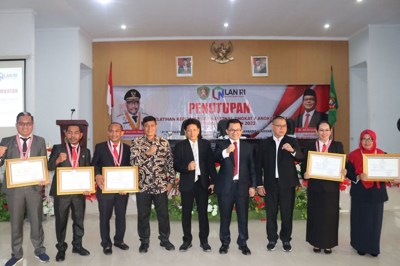 Gubernur Murad Titip Pesan, Pada Penutupan PKN Tingkat II Angkatan ke-25 